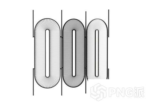 屏风3D模型 - PNG派