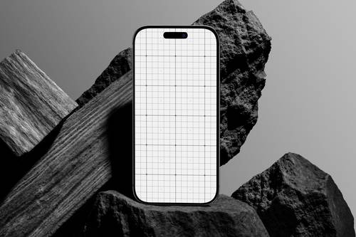 iphone 17 pro 苹果17手机PS样机模板 - PNG派