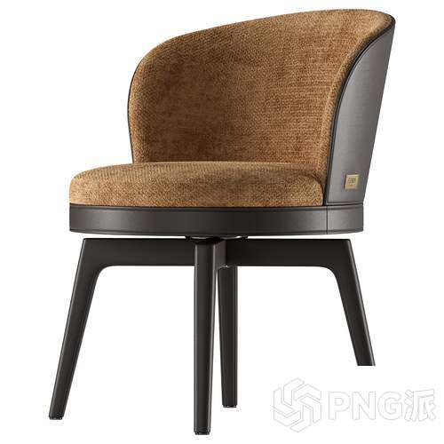 极简单椅3D模型 - PNG派