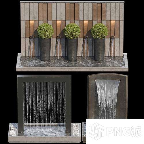 楼梯景观3D模型 - PNG派