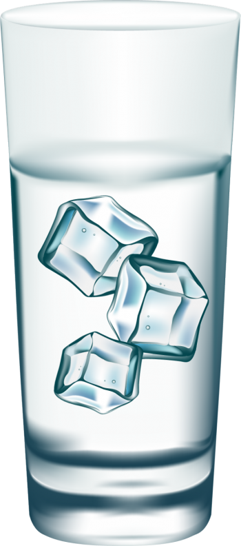 玻璃杯（装着水） - PNG派