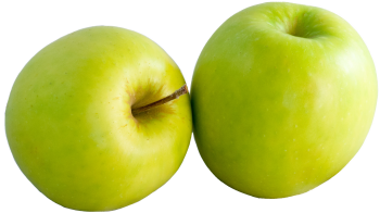 两个青苹果 - PNG派