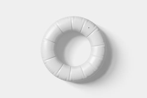 救生圈游泳圈PS样机模板 - PNG派