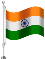 印度国旗 - PNG派