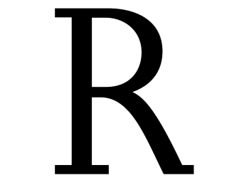 字母 R - PNG派