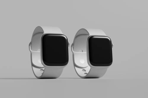 apple watch苹果智能手表PS样机模板 - PNG派
