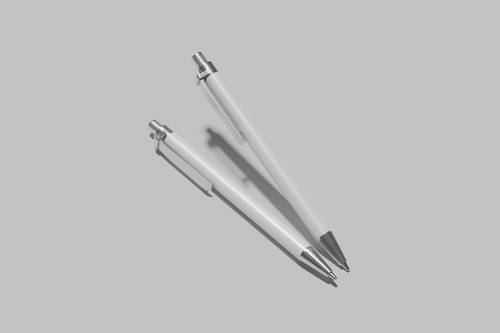 签字笔PS样机模板 - PNG派