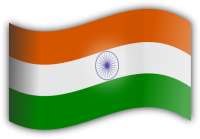 印度国旗 - PNG派