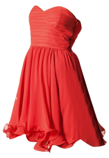 红色裙子 - PNG派