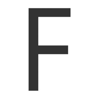 字母 F - PNG派