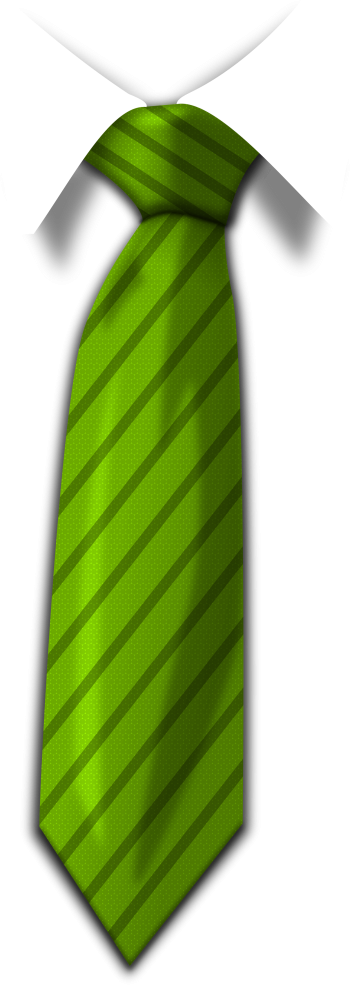 绿色领带 - PNG派