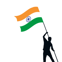 印度国旗 - PNG派