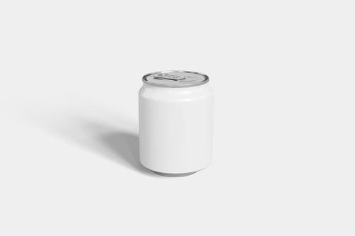 易拉罐饮料罐PS样机模板 - PNG派