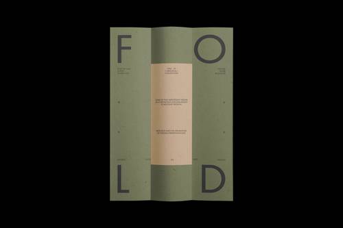 三折页PS样机模板 - PNG派