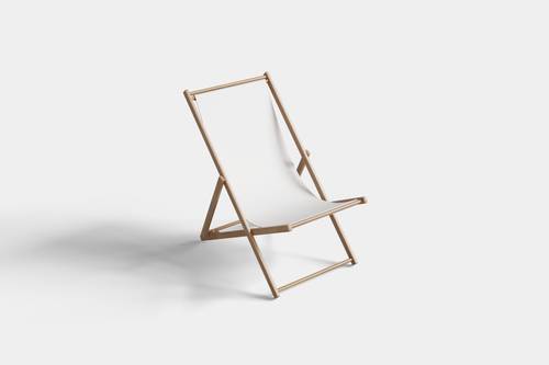 简约沙滩椅PS样机模板 - PNG派