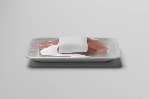 生鲜肉类托盘包装PS样机模板 - PNG派