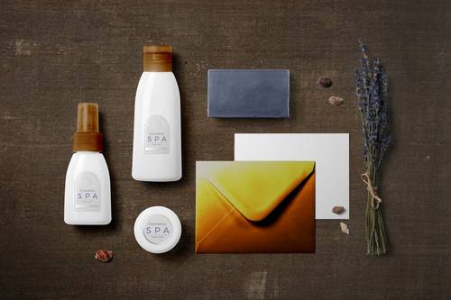 洗浴产品护肤品包装瓶合集PS样机模板 - PNG派