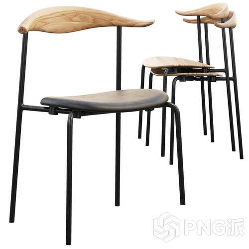 欧式单椅3D模型 - PNG派