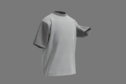 T-Shirt服装PS样机模板 - PNG派