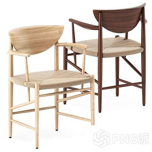北欧单椅3D模型 - PNG派