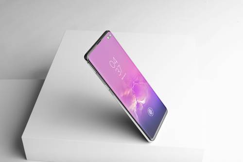 安卓手机界面突出悬浮展示PS样机模板 - PNG派