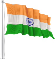 印度国旗 - PNG派