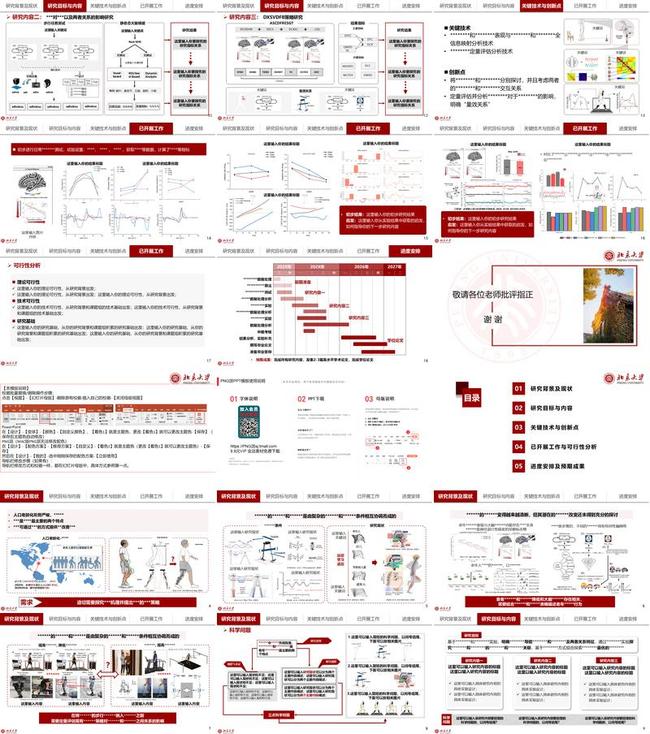 科研技术奖PPT模板 - PNG派