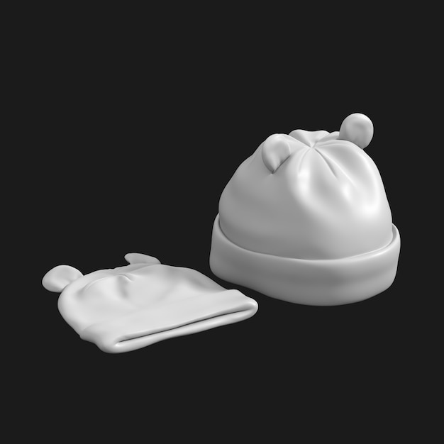 Baby Hat 3D模型 - PNG派