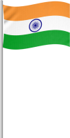 印度国旗 - PNG派