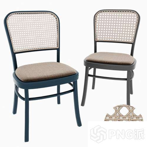 简约单椅3D模型 - PNG派