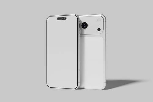 iphone 17 pro PS样机模板 - PNG派