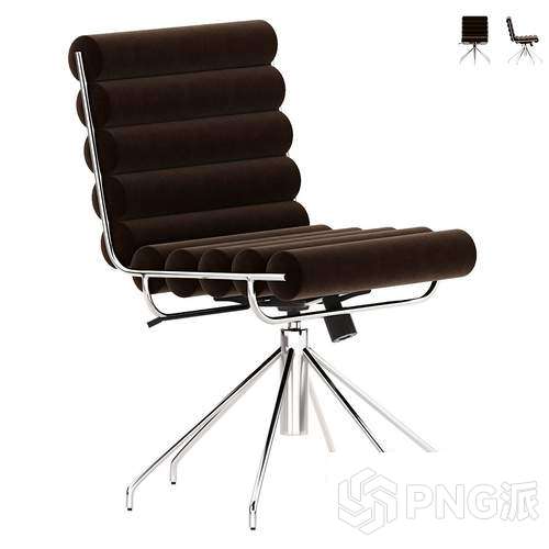 欧式单椅3D模型 - PNG派