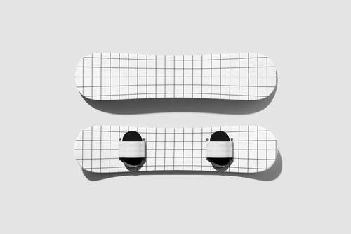 滑雪板PS样机模板 - PNG派