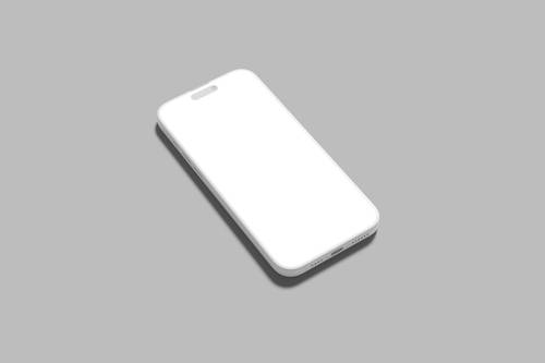 iPhone 16 Pro Max手机PS样机模板 - PNG派