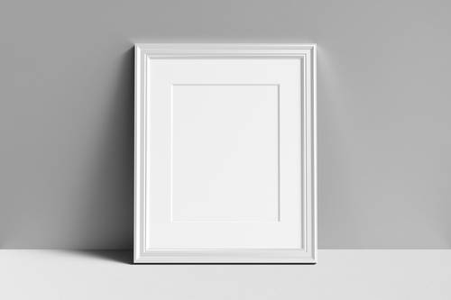 证书奖状装饰画框PS样机模板 - PNG派