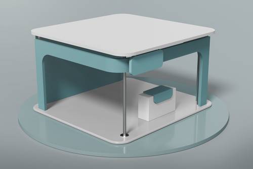 室内外展览展位PS样机模板 - PNG派