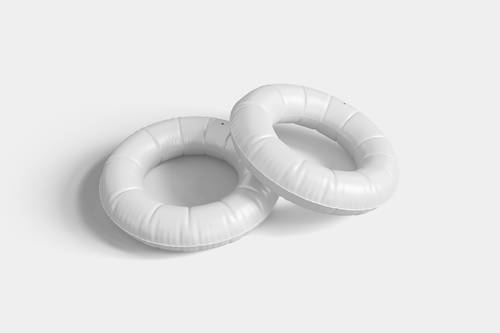 救生圈游泳圈PS样机模板 - PNG派