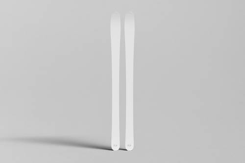 滑雪板设计PS样机模板 - PNG派