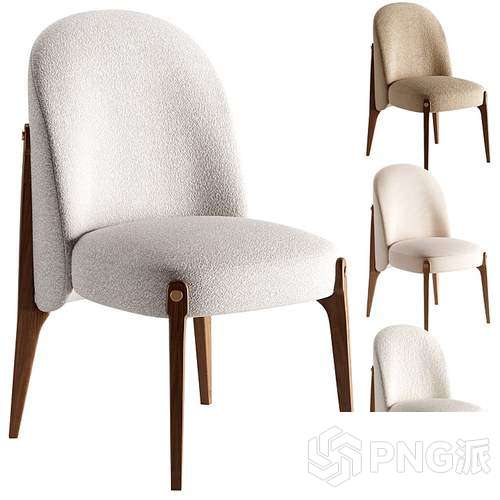 北欧单椅3D模型 - PNG派