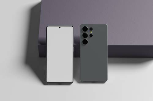 三星Galaxy S25 Ultra PS样机模板 - PNG派
