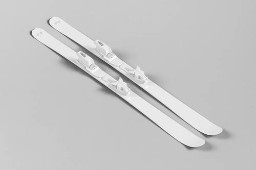 滑雪板设计PS样机模板 - PNG派