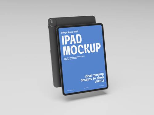 Ipad ProPS样机模板 - PNG派