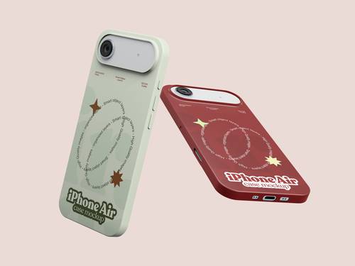 iphone 17 air 手机壳PS样机模板 - PNG派