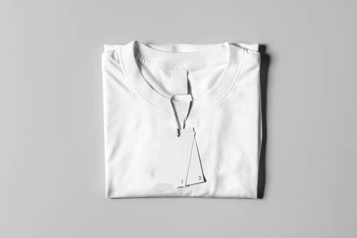 长袖T恤的服装展示PS样机模板 - PNG派