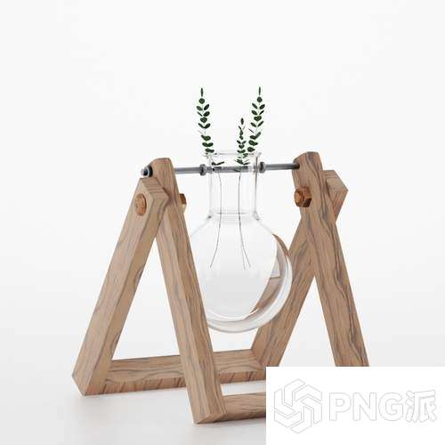 轻奢饰品摆件3D模型 - PNG派