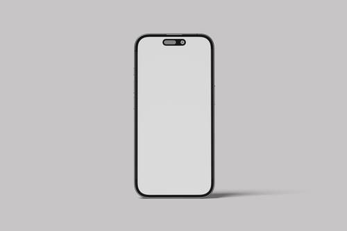 iPhone 16 Pro Max手机PS样机模板 - PNG派