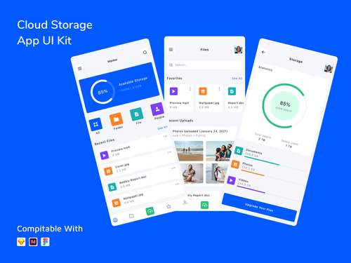 云存储应用程序UI工具包 - PNG派