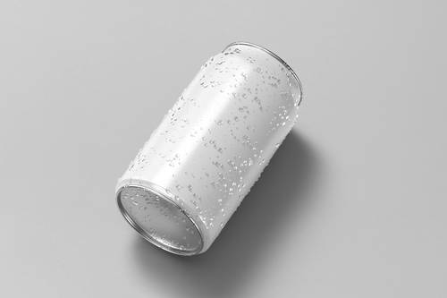 易拉罐包装PS样机模板 - PNG派