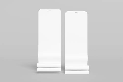 手机长屏幕PS样机模板 - PNG派