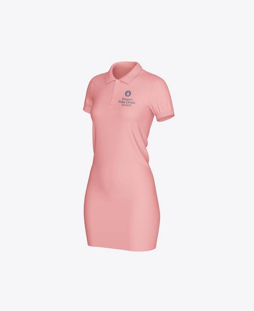 Polo领连衣裙PS样机模板 - PNG派